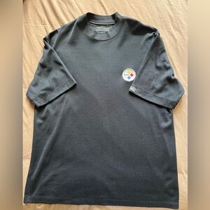 Steelers black ribbed shirt